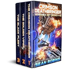 The Crimson Deathbringer Series Box Set (Books 1-3) Audiolibro Por Sean Robins arte de portada