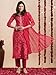 Liva Fashion Indian Women's Rayon Viscose Straight Bandhej Printed Kurta with Pant and Dupatta Set (TURAE RANI-LFN_3XL_Pink)