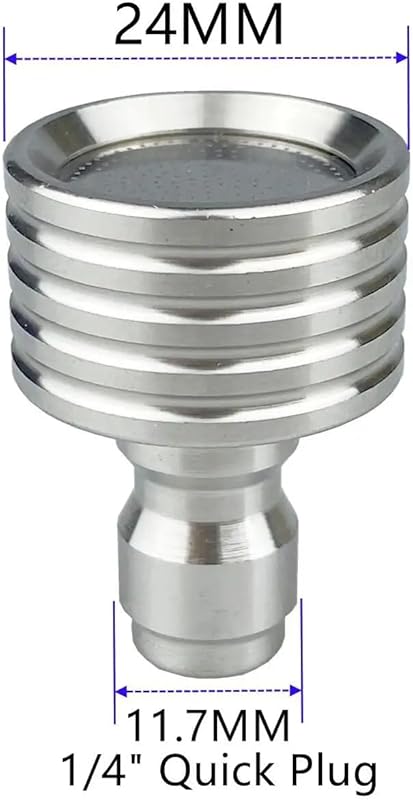 Pressure Washer Tips Spray Nozzle Soft Rain Shower Head Sprinkler with 1/4 Quick Connect Adapter for Power Washers Gun Car Washing Automobile Tire Detailing Cleaning Garden Watering