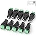 10 Pack 2.1mm x 5.5mm Female CCTV Power Jack Adapter