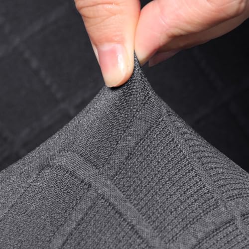 Fundas elásticas para sillas grises impermeables extraíbles y protector de muebles 4