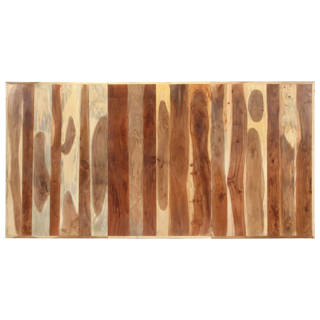 SYDE Tavolo da pranzo in legno di acacia, 200 x 100 cm