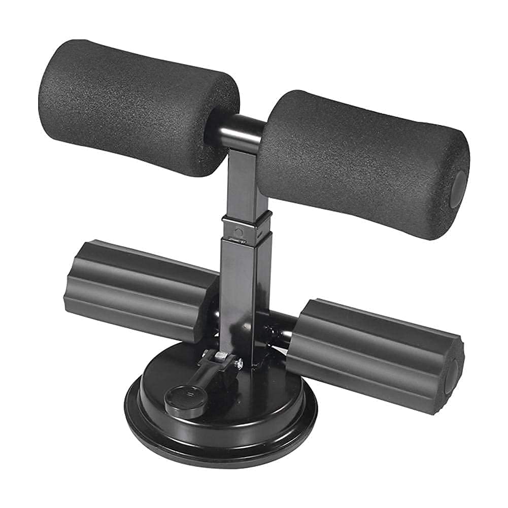 Jukusa Ab Exercise With Double Suction Cup Sit-Up Bar For Abdominal Exercise Leg Muscle Training Arm Muscles Exercise Adjustable Ab Exercise For Men And Women (Black) Jukusa Ab Exercise With Double Suction Cup Sit-Up Bar For Abdominal Exercise Leg Muscle Training Arm Muscles Exercise Adjustable Ab Exercise For Men And Women (Black)