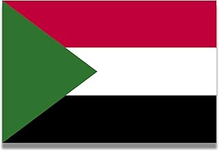 Magnet Me Up Sudan Sudanese Flag Car Magnet Decal