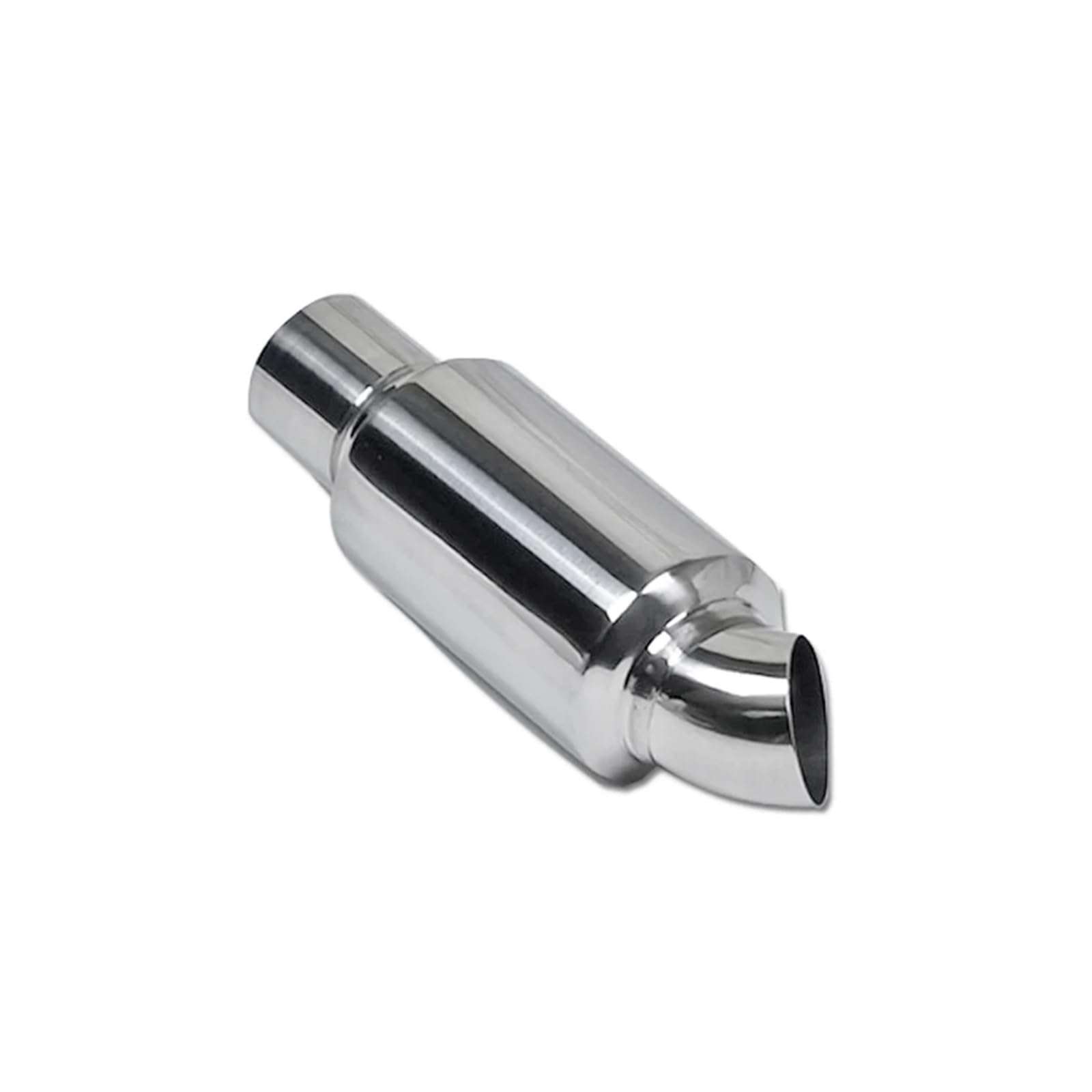 Tłumik układu wydechowego 2/2,5 ″ Rury tłumika wydechowego samochodu Uniwersalny system rur wydechowych 51MM Tłumiki sportowe wyścigowe ze stali nierdzewnej Turbo Sound Boost(2.5inch)