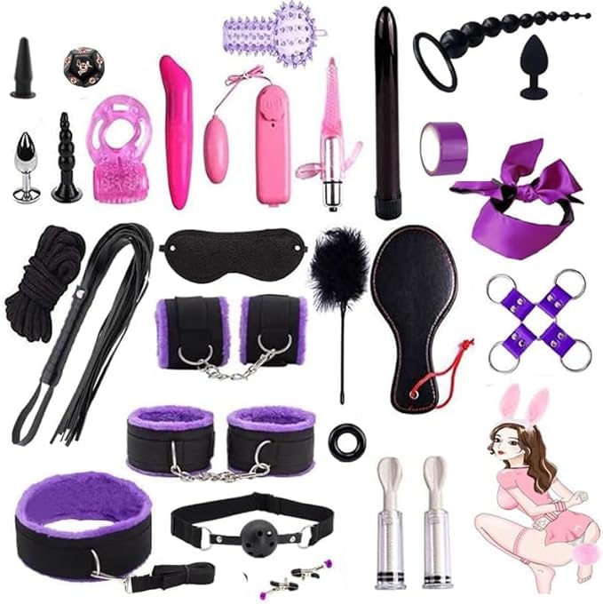 28pcs Bondage Kit with Spreader Bar