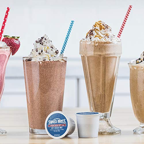 Swiss Miss Peppermint Chocolate Hot Cocoa, Keurig K-Cups, 32 Count #TOP3