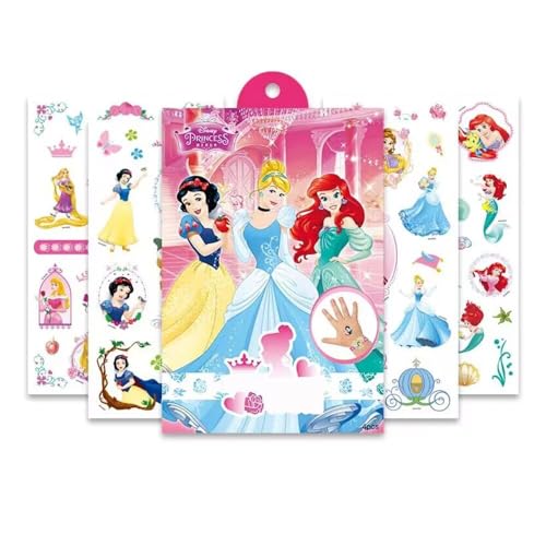 80 Princess Temporäre Tattoos PRINZESSIN...