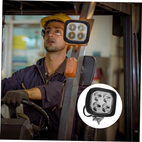 Phare LED pour chariot élévateur à haute luminosité en plastique Lot de 2
