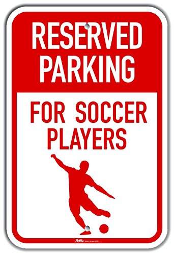 Panneau Soccer Players Plaque Signalétique Plastique Football