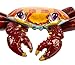 Safari Ltd. Incredible Creatures Collection - Galapagos Sally Lightfoot Crab Figure - Ages 3 and Up