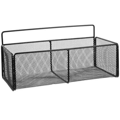 COLLBATH 1Set No Drilling Bathroom Shelf Wall Mounted Rack for Bathroom and Kitchen Punch Storage Organizer Versatile Over Door Bathroom Organizer Easy Installation