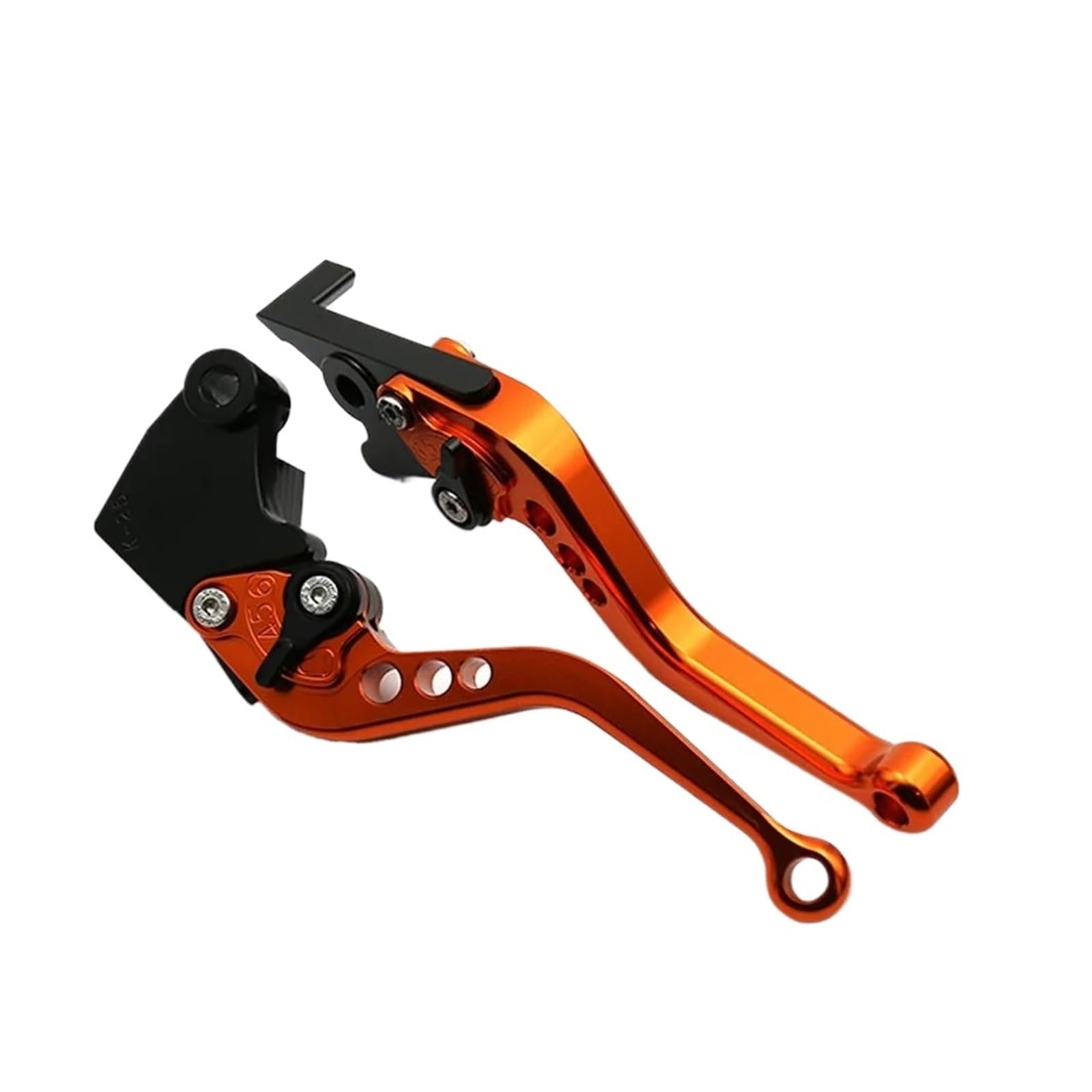 MRBVHGPKUT Motorcycle Brake Clutch Motorcycle Brake Clutch Levers for CBR1100 XX CBR1100XX for Super Blackbird ST1300 ST1300A VFR800(Short Orange)