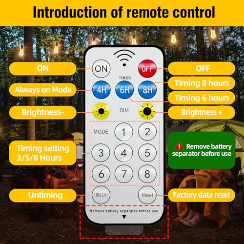 25% Off 100FT Solar String Lights with Remote & Timer