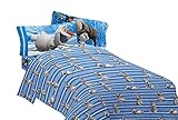 Disney Frozen Olaf Made From Snow 60/40 Cotton/Polyester Blend Sheet Set, Full