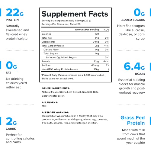Image of LEGION Clear Whey+ Protein Isolate Powder-Naturally Flavored Strawberry Lemonade, 22g Protein with BCAAs,Zero Sugar & Lactose Free,Fast Digesting Grass-Fed Whey, Refreshing Protein Shake (20 Servings)