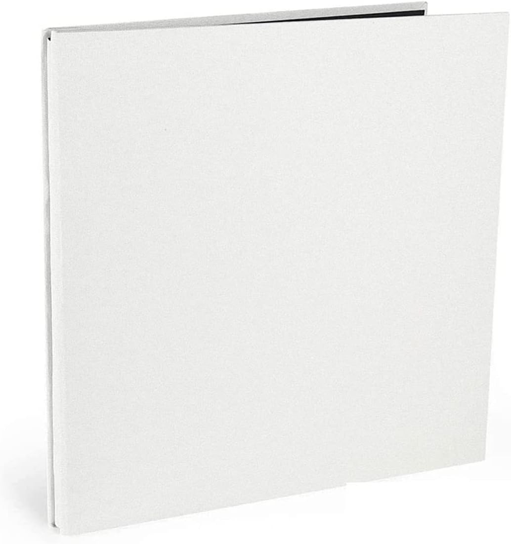 Photo Albums DIY 40 Page Linen Hardcover Wedding Baby Family Travel Gift Sticker Photo Album Magnetic Scrapbook Art Photo Album Album de fotos (Color : White)