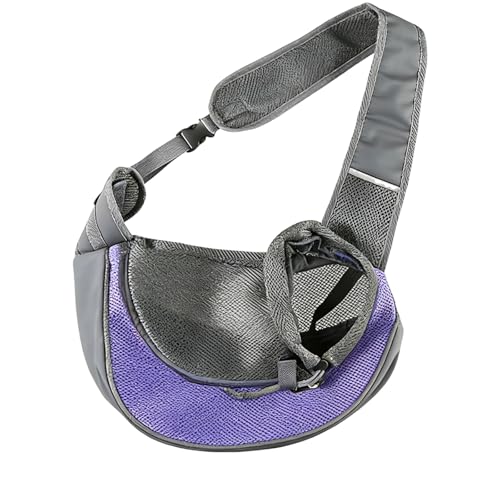 Transportín para mascotas grande L, 16.5 x 11.8 pulgadas, bolsa de viaje de malla transpirable para perros pequeños, gatos, correa de hombro ajustable, material de poliuretano para montar al aire