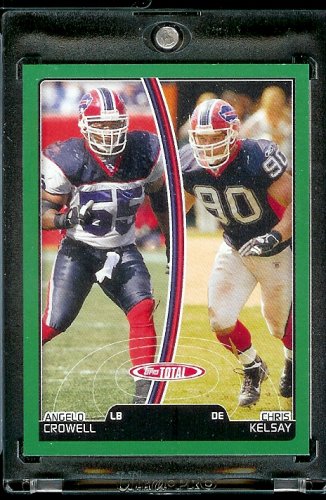 2007 Topps Total # 361 Chris Kelsay - Angelo Crowell - Buffalo Bills - Football Card
