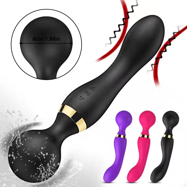 Full Body Massager for Women & Men, Rechargeable Wireless Massag Machine for Pain Relief, Handheld Massager,Sixfire Wand Massager,Women Personal Body Massager | Multicolor Full Body Massager for Women & Men, Rechargeable Wireless Massag Machine for Pain Relief, Handheld Massager,Sixfire Wand Massager,Women Personal Body Massager | Multicolor