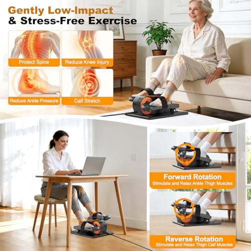 image for TDH Under Desk Elliptical Machine,Electric Leg Exerciser as Seen on Tv