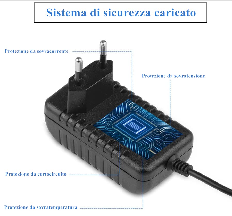 Adattatore AC/DC 1-24 V 2 A Regolabile Spina EU Alimentatore - Foto 9