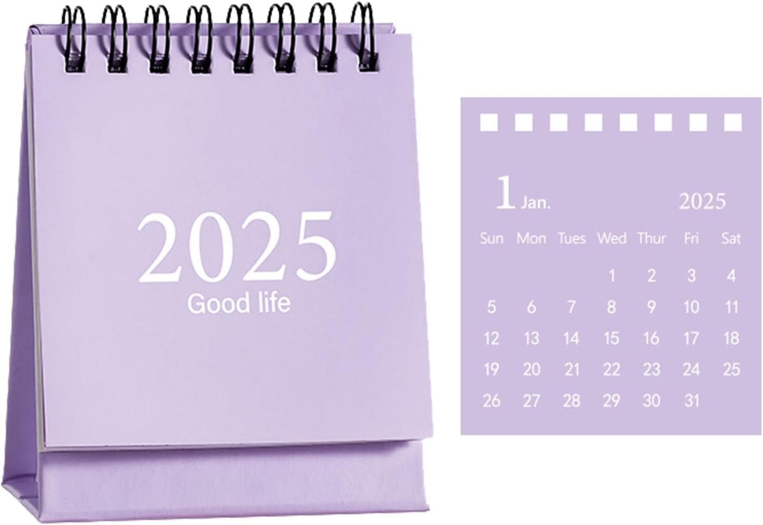 Mini Tischkalender 2025-2026 - Kompakter Wochenkalender Für Büro & Zuhause