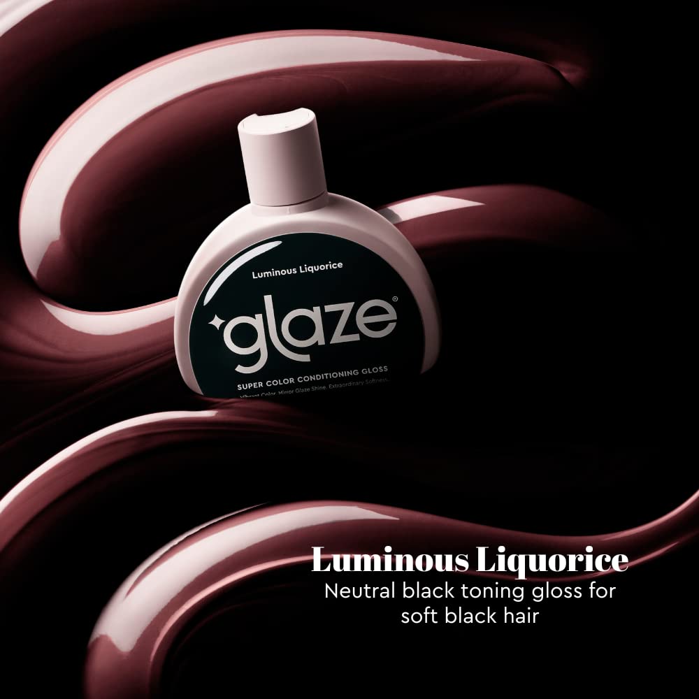 Glaze Super Color Conditioning Gloss 6.4fl.oz (2-3 Hair Treatments) Award Winning Hair Gloss Treatment & Semi-Permanent Hair Dye. No mix, no mess hair mask colorant - guaranteed results in 10 minutes : Beauty & Personal Care