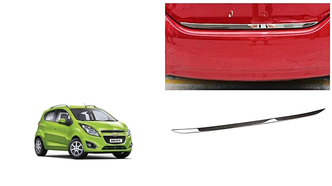 Auto Spare World Dicky Patti/Chrome Boot Garnish Compatible with Chevrolet Beat