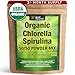 Organic Chlorella Spirulina Powder 50/50 Mix | 100 Servings | Non-GMO | Vegan | Sunlight Grown | Deep Green Color | Alkalyzing | High Protein | No Other Ingredients | by Good Natured