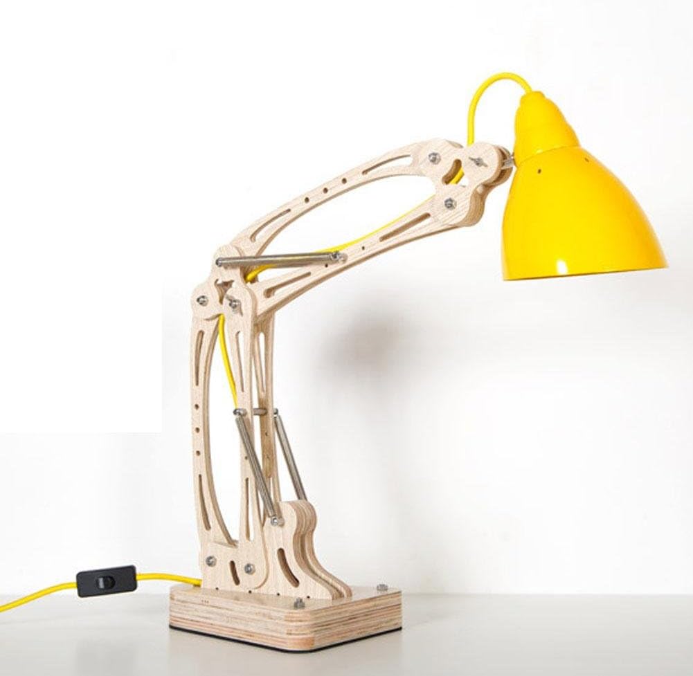 lampada a braccio girevole per camera da letto