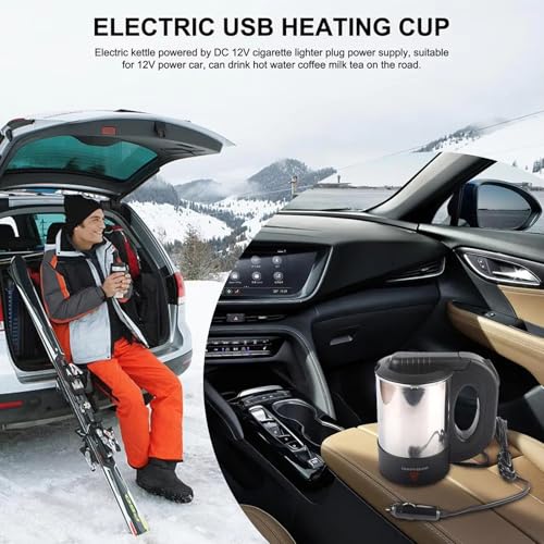 Chauffe-eau de voyage 12V avec arrêt automatique pour camionnette - 6