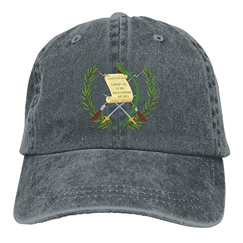 Preisvergleich Produktbild Hoswee Baseballmütze Hüte Kappe Coat Arms Guatemala Denim Hat Strapback Cap