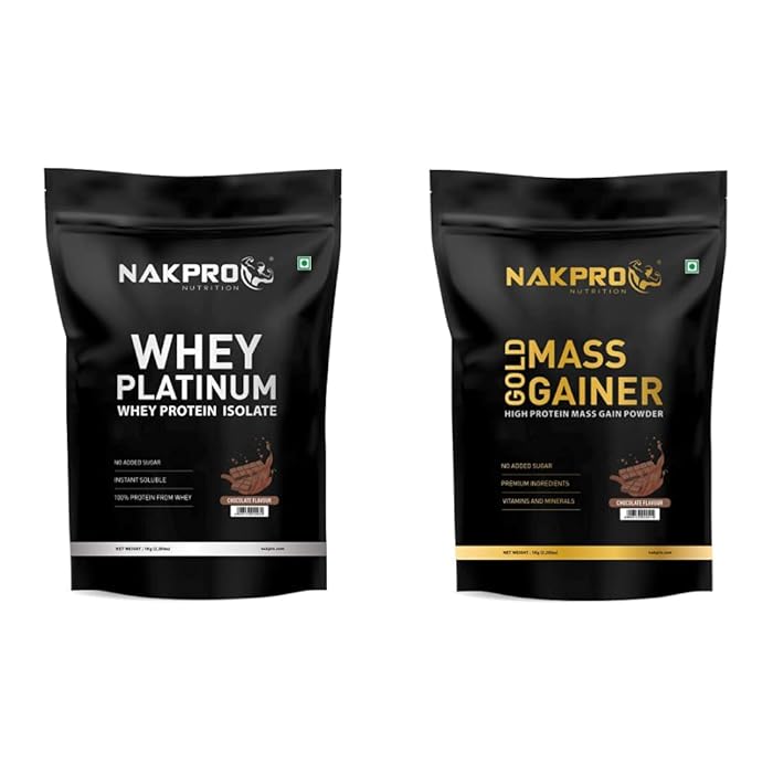 Buy NAKPRO PLATINUM 100 Whey Protein Isolate 28.1g Protein, 6.4g