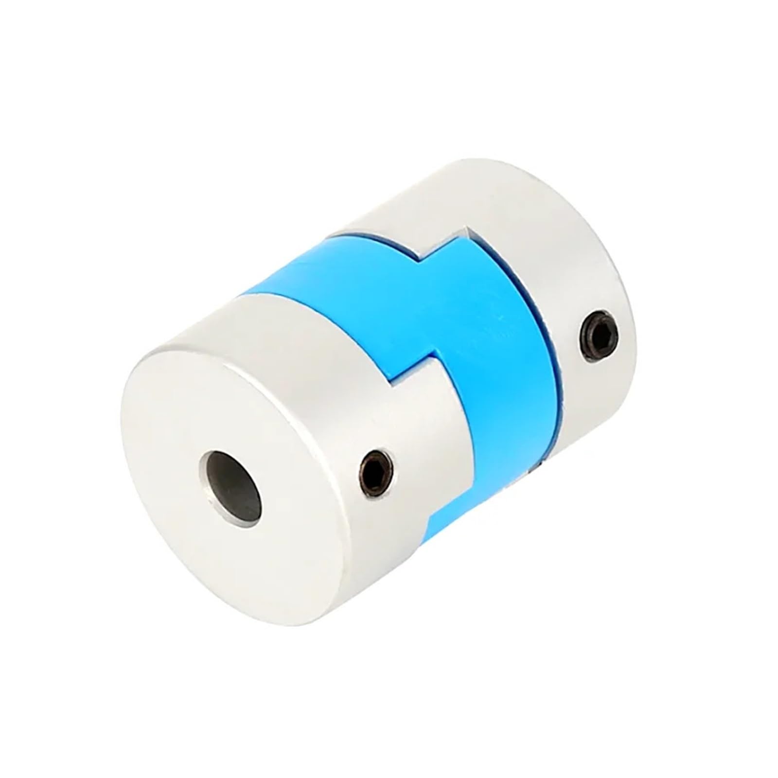 Accouplement coulissant transversal en alliage d'aluminium D1a6L28, vis excentrique de réglage, serrage du moteur, grand angle, 1 pièce(5x8)