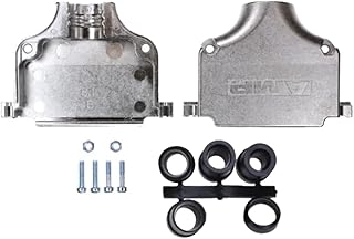 5748676-5 Backshell Connector 50 Position Two Piece Silver 180Â° Shielded