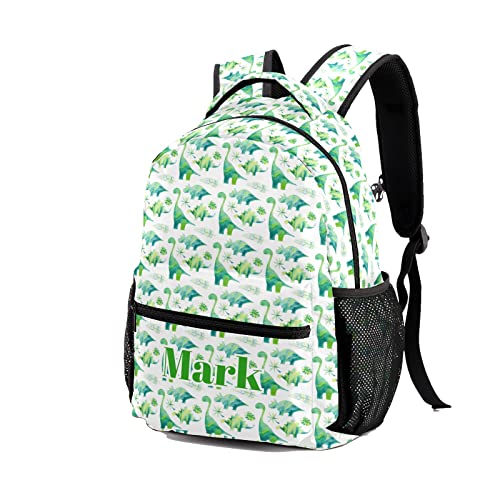 Watercolor Dinosaur School Backpack School Bag for Girls Boys Children Kids2