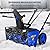 Cordless Snow Blower - 20" Battery Snow Blower with 2X 20v Batteries | Clears 20" Wide, 12" Deep Snow | 180° Rotating Chute, LED Lights for Winter Storm | Ideal for Driveways, Walkways