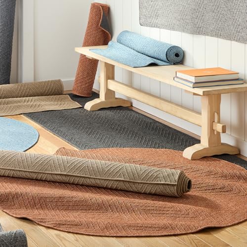 Tapete corredor texturizado TOWN & COUNTRY BASICS gris oscuro 73x311 cm miniatura 4