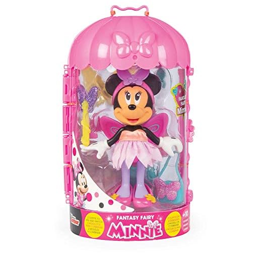 IMC Toys Minnie Fashionista Fantasy Fig 15 cm - Disney, 185753, flerfärgad