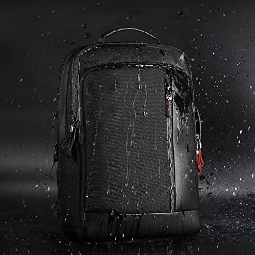 Bopai Intelligent Expandable Large Smart 15.6 Inch Backpack Travel Friendly Water Resistant Anti-Theft Laptop Rucksack With Usb Charging Business Laptop Backpack Men Black Multi-Functional #TOP7