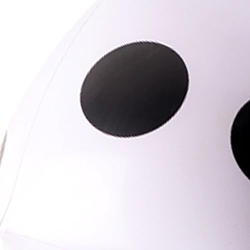 Miniatura 6 de Dados inflables gigantes de PVC de 15 pulgadas, dados gigantes gigantes de PVC, dados gigantes blancos y negros, juguete inflable grande para