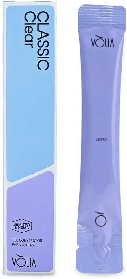 Sachê Gel Classic Clear Sem TPO e HEMA Alongamento Vòlia 14g