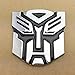 AOWIFT 1 badge Transformers Autobot Deception, autocollant pour voiture, coffre et réservoir de carburant