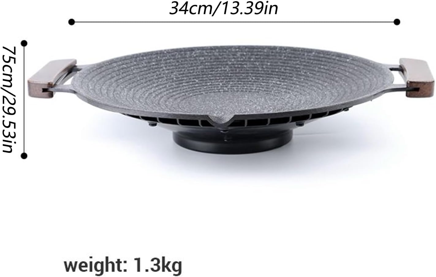 13800□水晶焼肉用プレート焼肉 遠赤外線 韓国食器 飲食店bc11yt Amazon.co.jp: 水晶焼肉用プレート φ300×H25 焼肉 遠赤外線 韓国食器