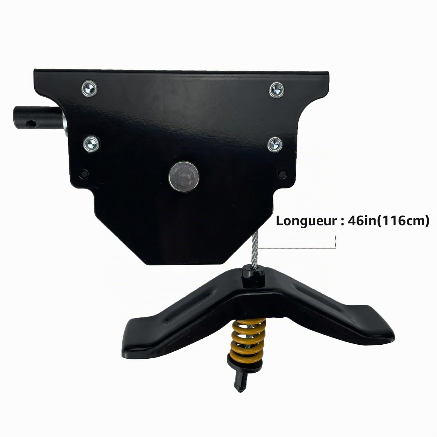 LC159056 159056 Palan de Roue de Secours, Support de treuil de Secours Compatible avec Les véhicules récréatifs, remorques, camions, Camping-Cars, Support de Pneu de Secours avec câble décalé, treuil
