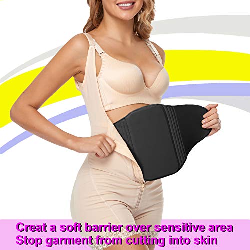 Abdominal Compression Board | Ab Board Post Surgery Liposuction | Tabla Op Lipo Foam Belly Flattening Ab Board | lipo foams and boards (BLACK)