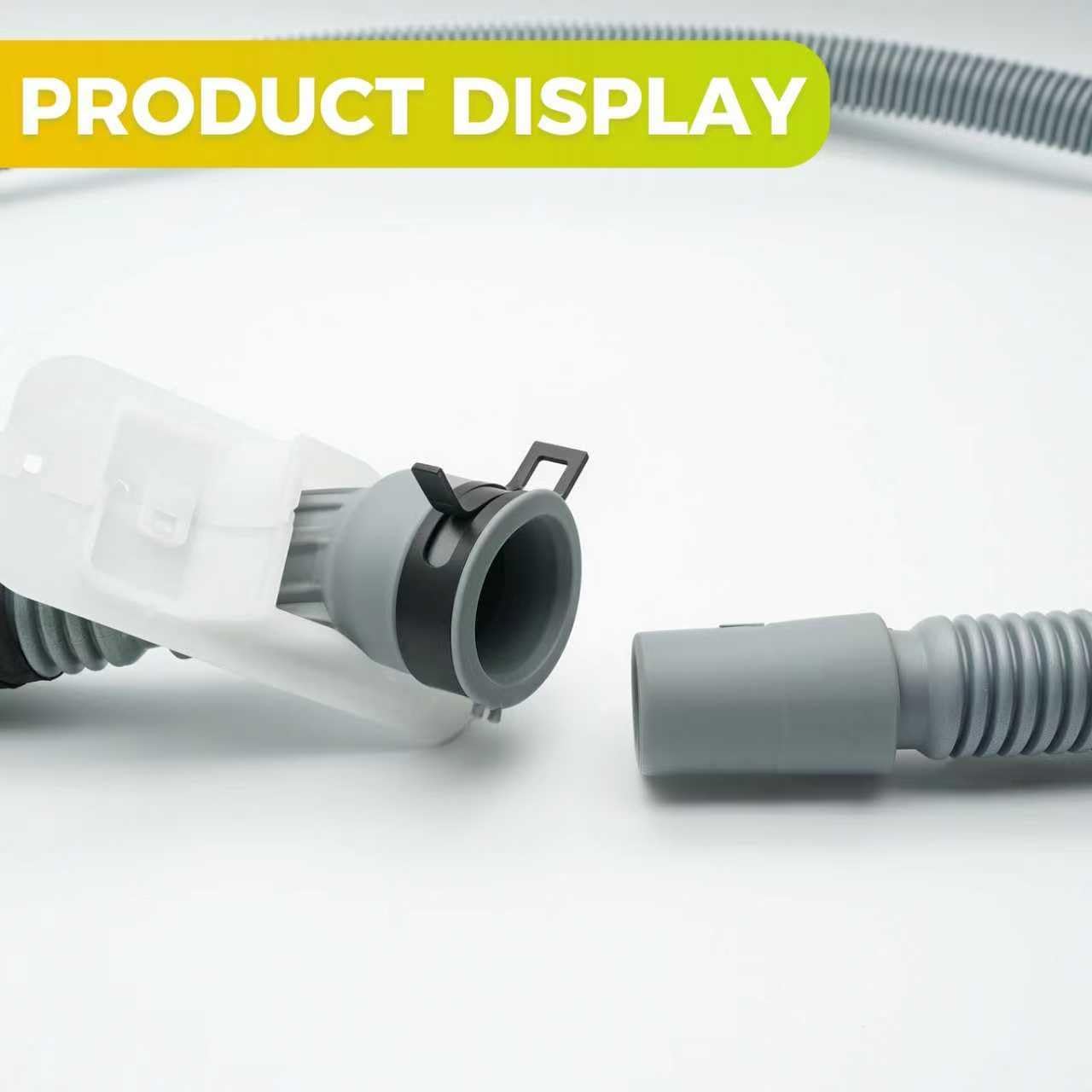 DC97-18682D DC97-18682C Washer Drain Hose for Samsung Washer Drain Tube Replace WA45H7000AW/AA, WA45T3400AP etc, Replacement DC97-18682A, DC97-18682B, DC97-18682E, DC67-00808A