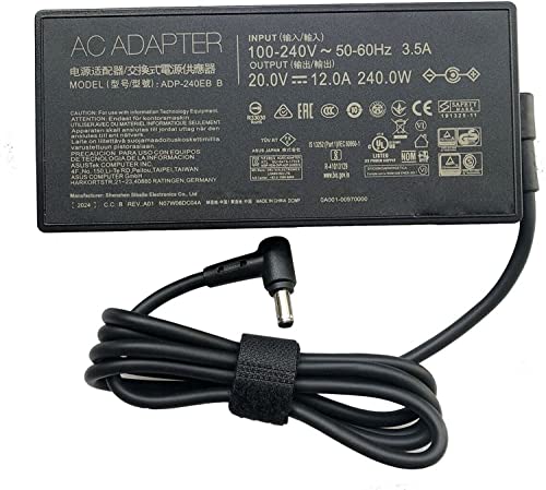 Chargeur 20V 12A ADP-240EB B pour résoudre les pannes de batterie sur ROG G733QR