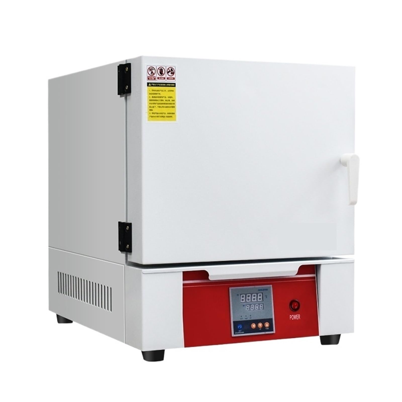 Fibra Ceramica Chiusa In Un Piccolo Forno Elettrico Da Laboratorio Ad Alta Potenza Con Temperatura Massima Di 1200 Gradi Celsius(SKU5)